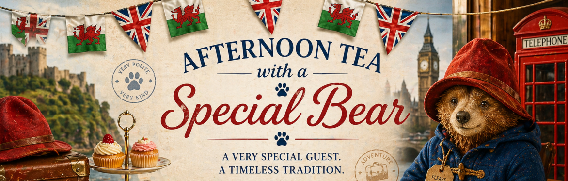 Afternoon Tea with a Special Bear - North Wales