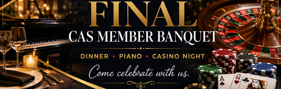 2026 CAS Member Banquet & Casino Night