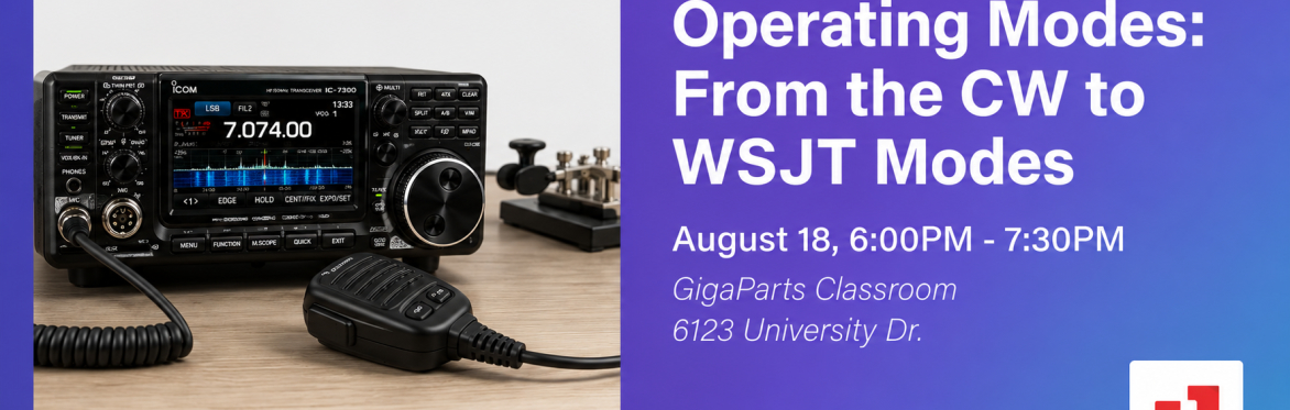 Operating Modes: From the CW to WSJT Modes