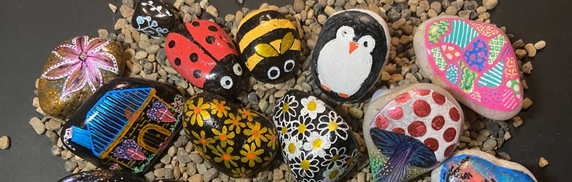 Mixed Media: Rock Art!
