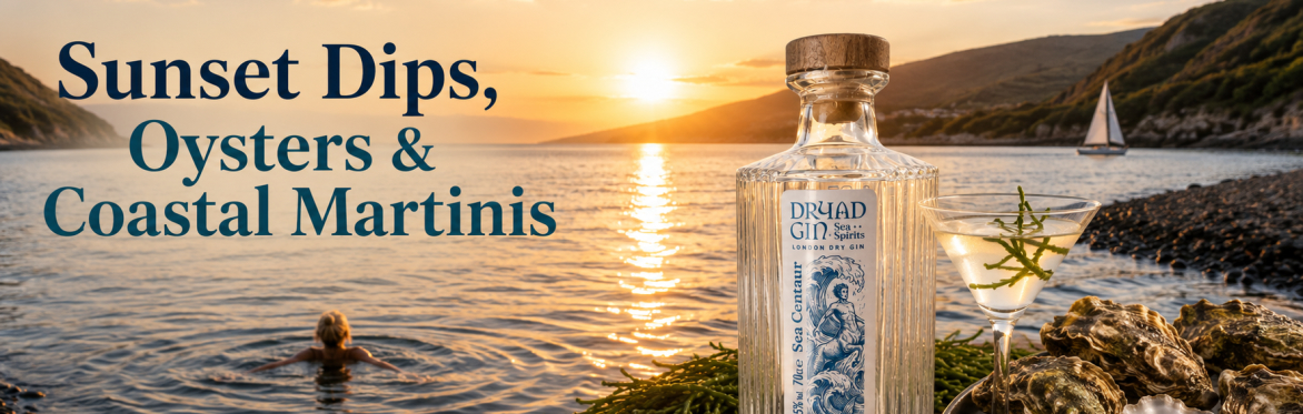 Sunset Dips, Oysters and Coastal Martinis