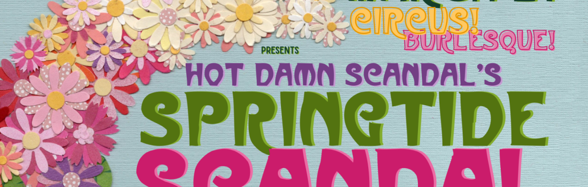 A tsunami of flowers announces a one night live music and entertainment extravaganza!