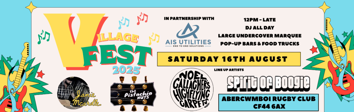 Village Fest 2025 @ Abercwmboi RFC