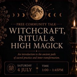Free Community Meet Up: Witchcraft, Ritual & High Magick