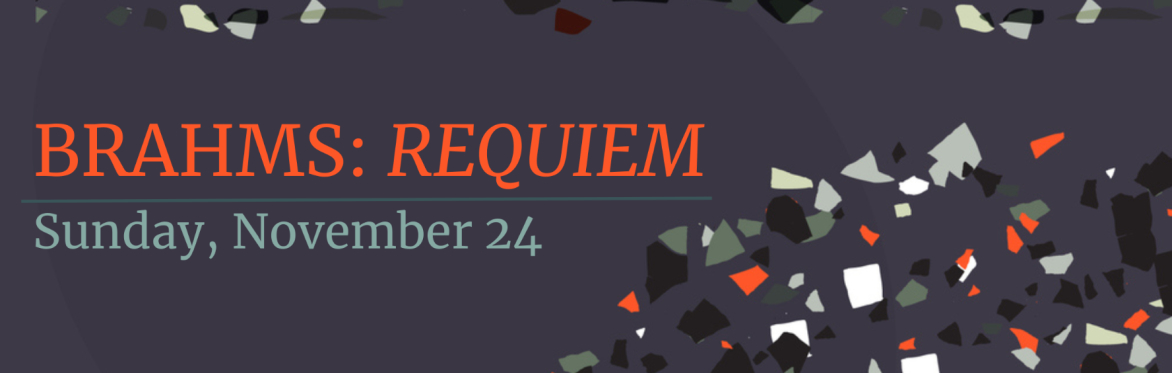 Brahms Requiem Banner