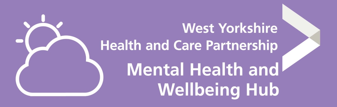 West Yorkshire Health and Care Partnership Mental Health and Wellbeing Hub banner