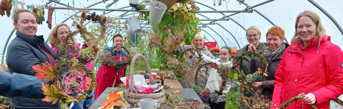 Seasonal Wreath Workshop at Northern Roots - Saturday 5th December