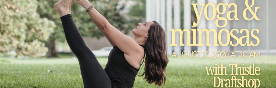 August Yoga and Mimosas