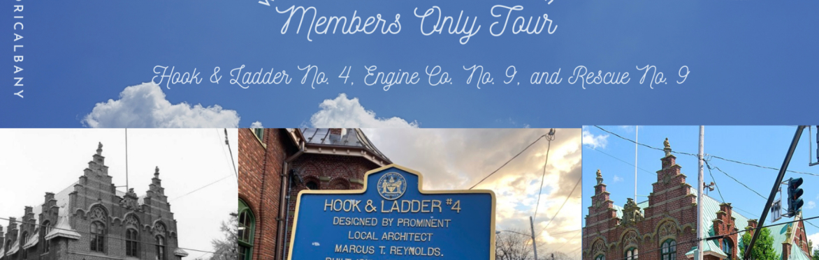 Members Only Tour - Hook & Ladder No. 4, Engine Co. No. 9, and Rescue No. 9