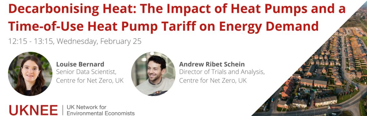 Decarbonizing Heat: The Impact of Heat Pumps and a Time-of-Use Heat Pump Tariff on Energy Demand