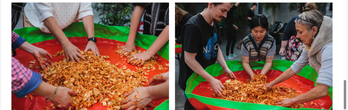 KIMJANG kimchi workshop