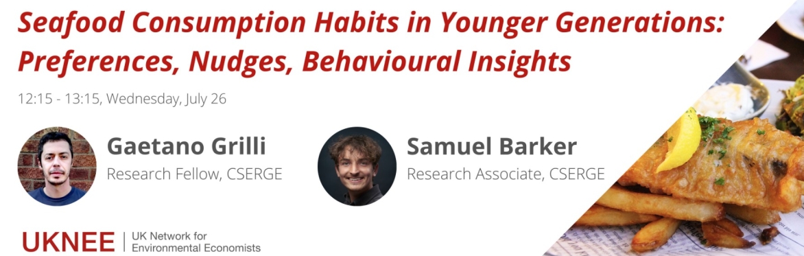 Seafood consumption habits in younger generations: Preferences, nudges, behavioural insights