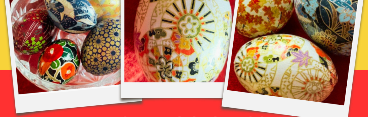 Washi Eggs with Judy Cattran