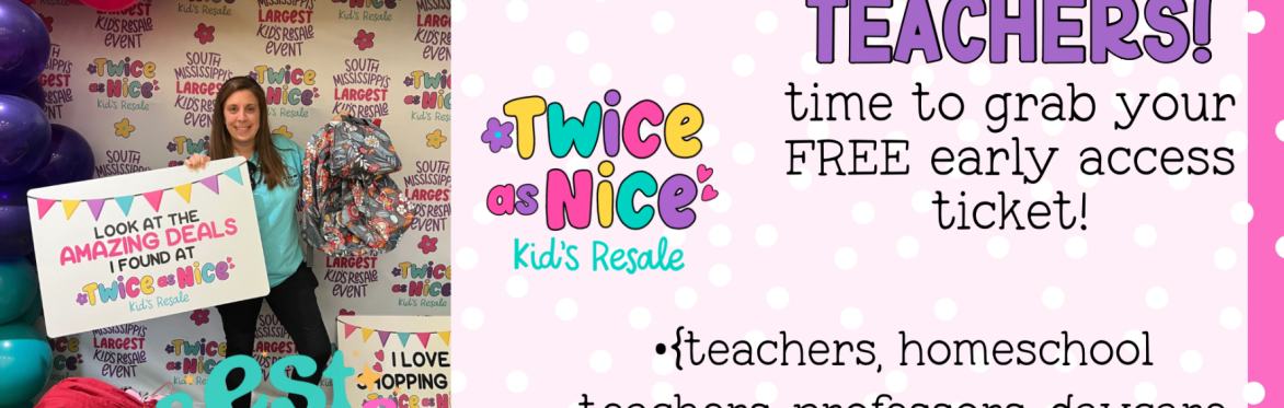 Presale Pass for Teachers / Homeschool Teachers