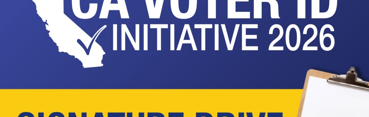 CA Voter ID Signature Drive / No on Prop 50 Rally - Roseville