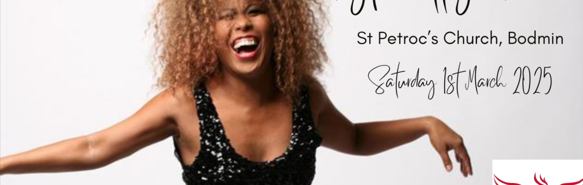 Tina Turner Tribute, Typically Tina at St Petroc’s Church, Bodmin