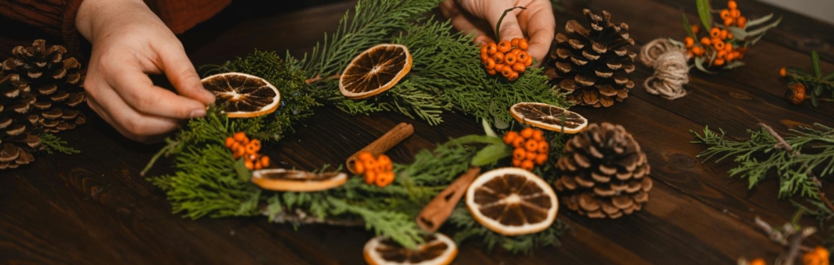Festive Foliage: A Holiday Wreath Arranging Class