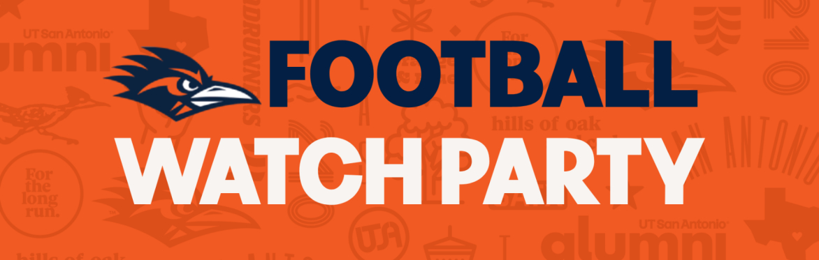 Houston Alumni at a UTSA Football Watch Party