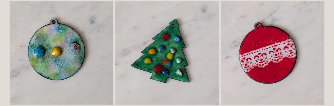 Enamel Christmas Decorations