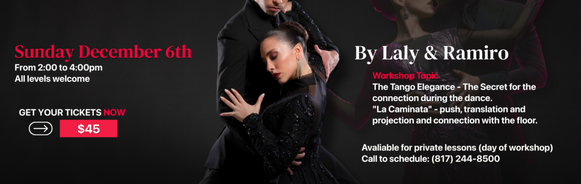 Argentine Tango Workshop By Laly & Ramiro