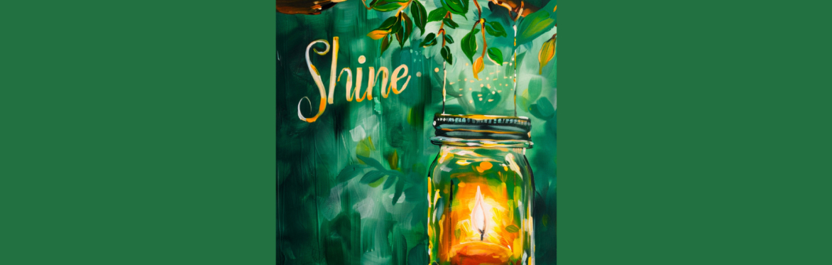 SHINE Painting Party at Books In The Barn!