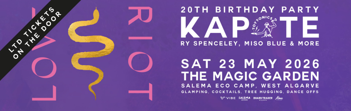 Love Riot 20th Birthday Party w/ Kapote (Toy Tonics), Ry Spenceley & Friends