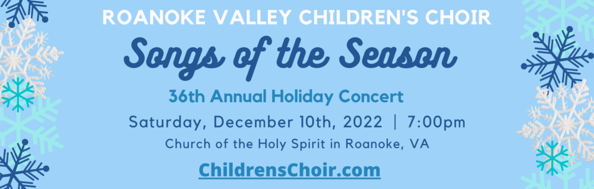 "Songs of the Season" | RVCC 36th Annual Holiday Concert