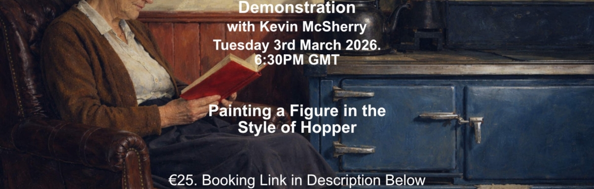 📺 Zoom: Art Tutorial - Painting an Edward Hopper Figure.