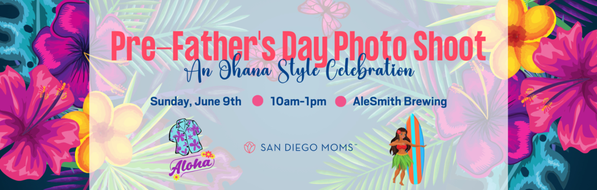Pre-Father's Day Photo Shoot: Ohana Style 🌸