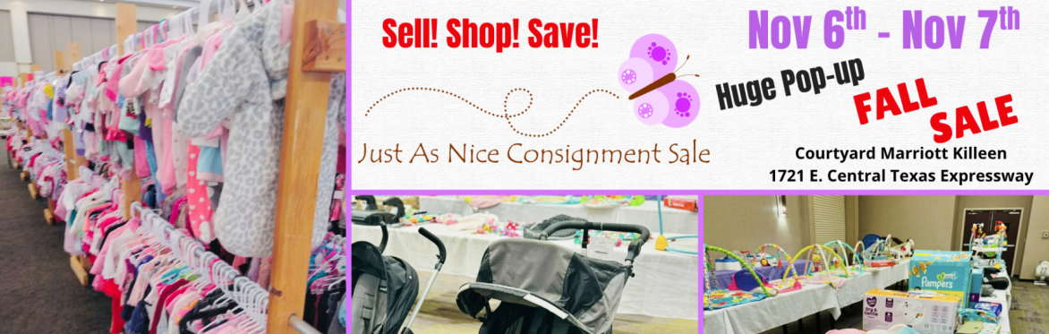 Just As Nice Consignment Sale - Fall Sale