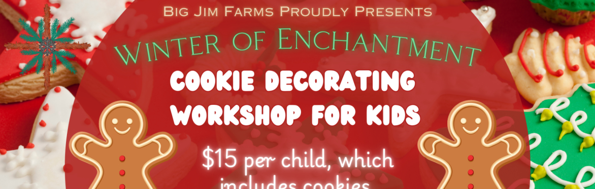 Christmas Cookie Decorating Workshop for Kids