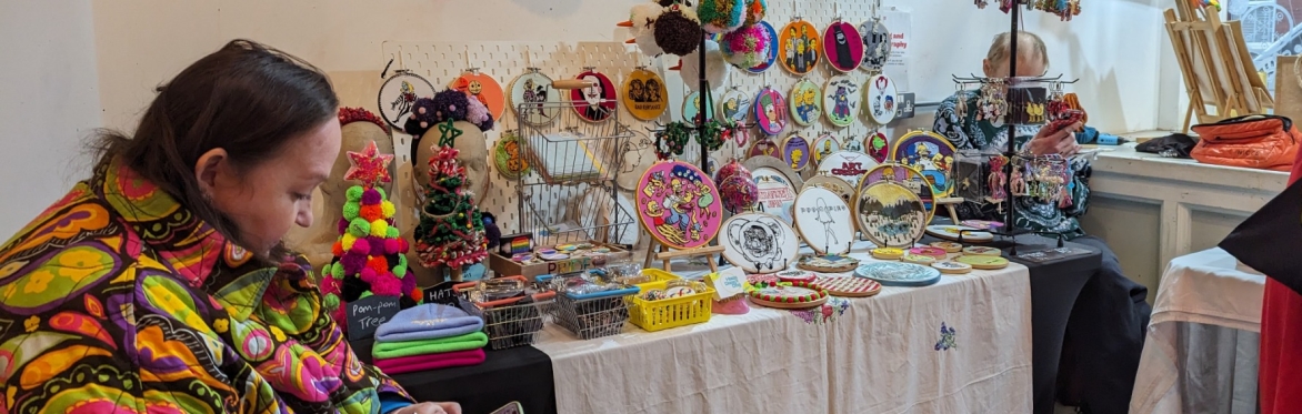 Christmas Market Stalls - Artists and Makers