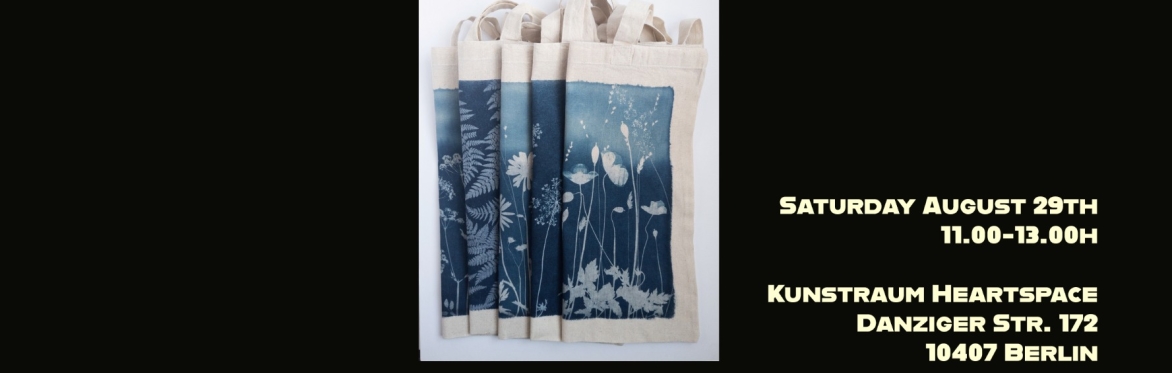 Saturday Cyanotypes: Print Your Own Cyanotype Tote Bag