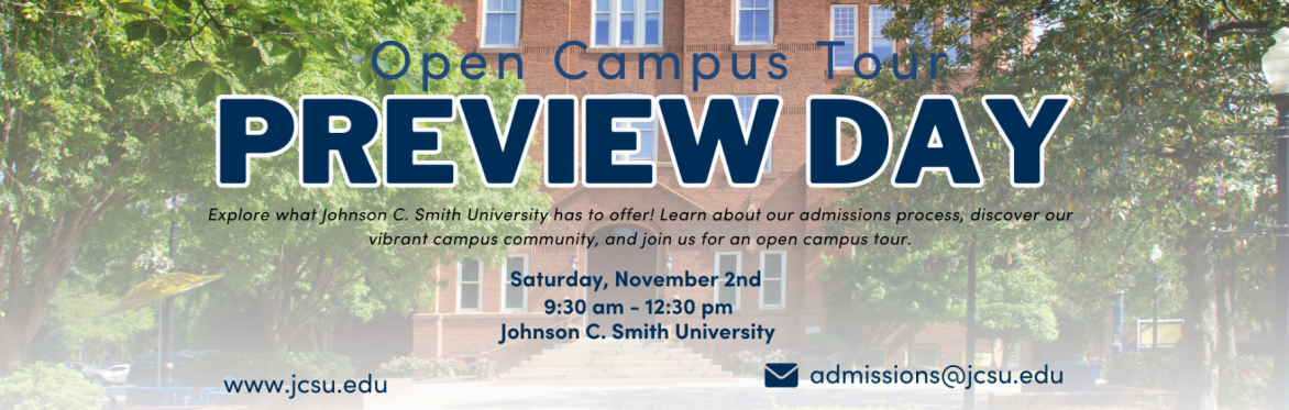 Preview Day: Open Campus Tour