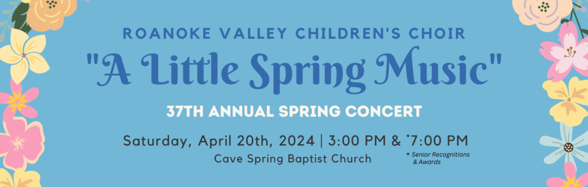 "A Little Spring Music" | RVCC 37th Annual Spring Concert