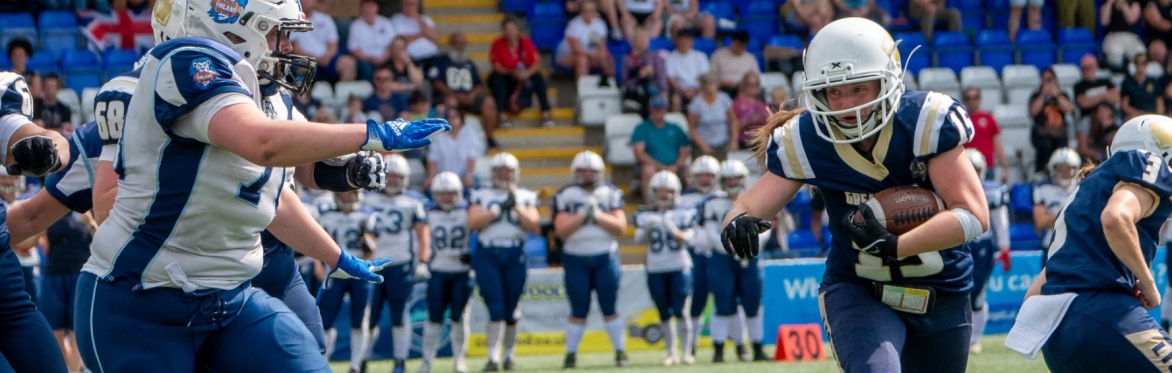 GB Women's American Football play in Coventry