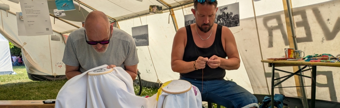 Honouring Cloth with Walking Forest artists Anne-Marie Culhane & Shelley Castle
