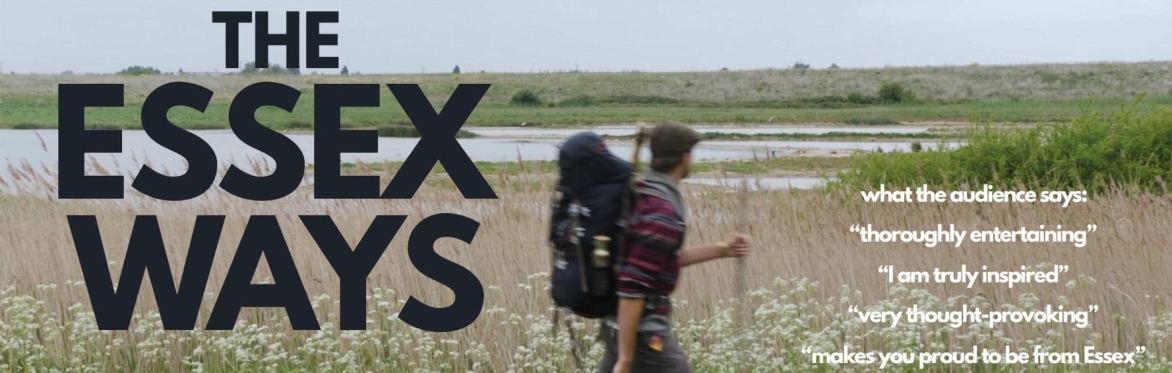 James Lawrence pictured on the saltmarsh @ credit James Lawrence