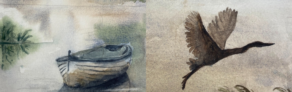Misty Landscapes in Watercolour