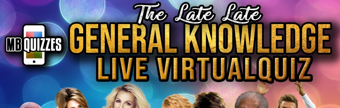 Buy tickets – The Late Late General Knowledge Quiz (SpeedQuizzing) – Zoom