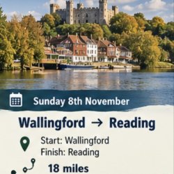 Wallingford to Reading - 18 miles - Thames Path 5/10