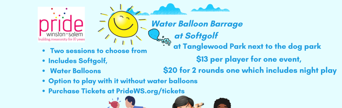 Pride Water Balloon Barrage and Golf at Softgolf