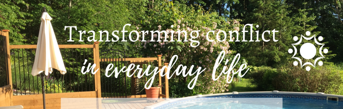 Transforming conflicts in everyday life - IN PERSON