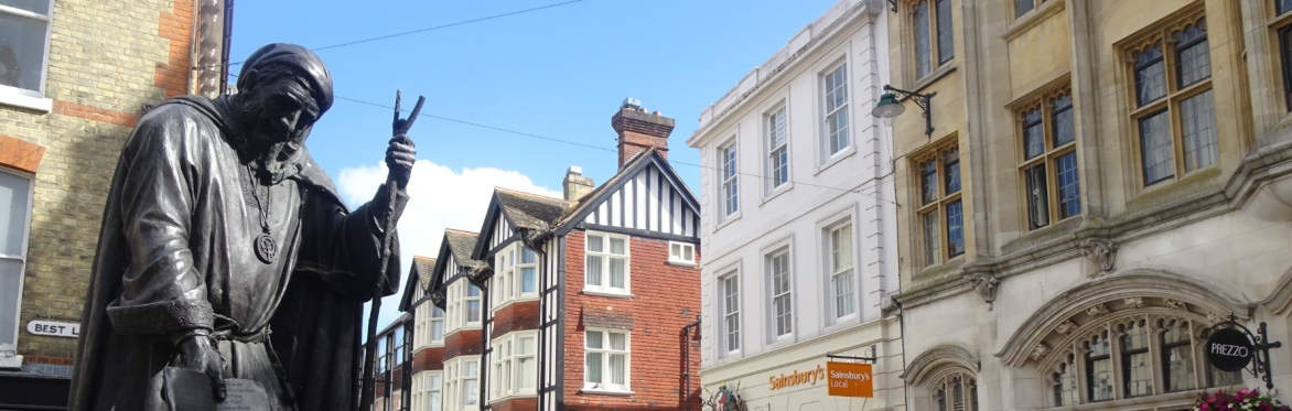 Pilgrim for  a weekend - History Hike  /   Wye - Chilham - Canterbury