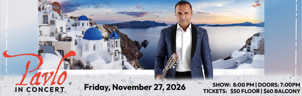 MCC Presents: PAVLO and Band in Concert