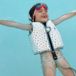 girl swimming