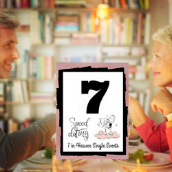 7 in Heaven Singles Age C+ 50-65 Speed Dating Lindenhurst Sun 10/18/26