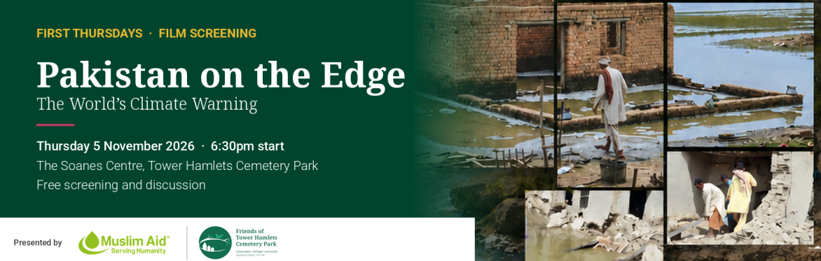 First Thursdays Film screening: Pakistan on the Edge -  The World's Climate Warning