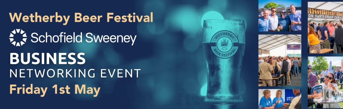 BUSINESS NETWORKING EVENT AT WETHERBY BEER FESTIVAL