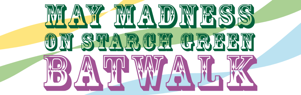 May Madness on Starch Green Batwalk